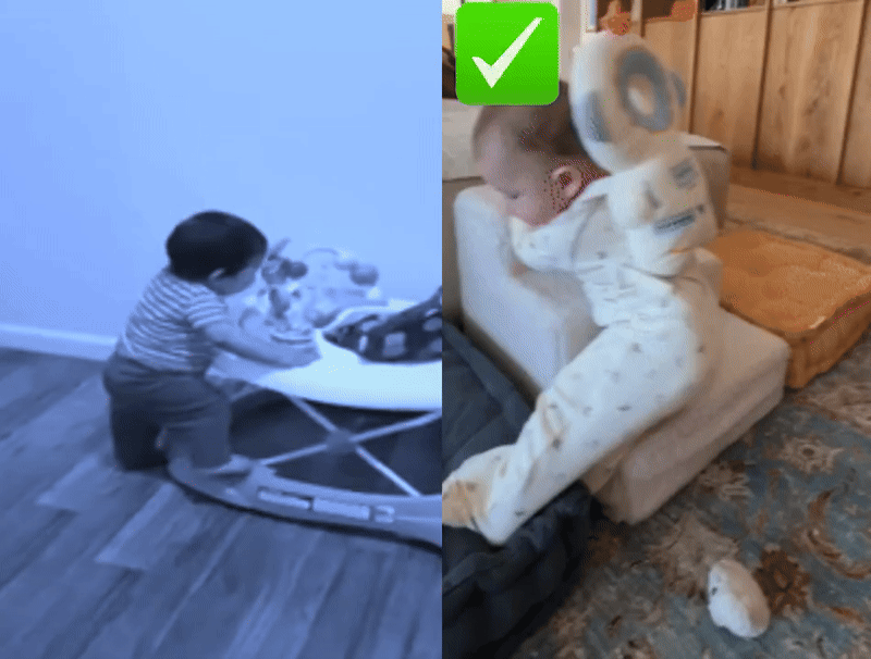 Baby Head Protector Pillow – Soft & Safe Protection for Toddlers (6M–3Y)