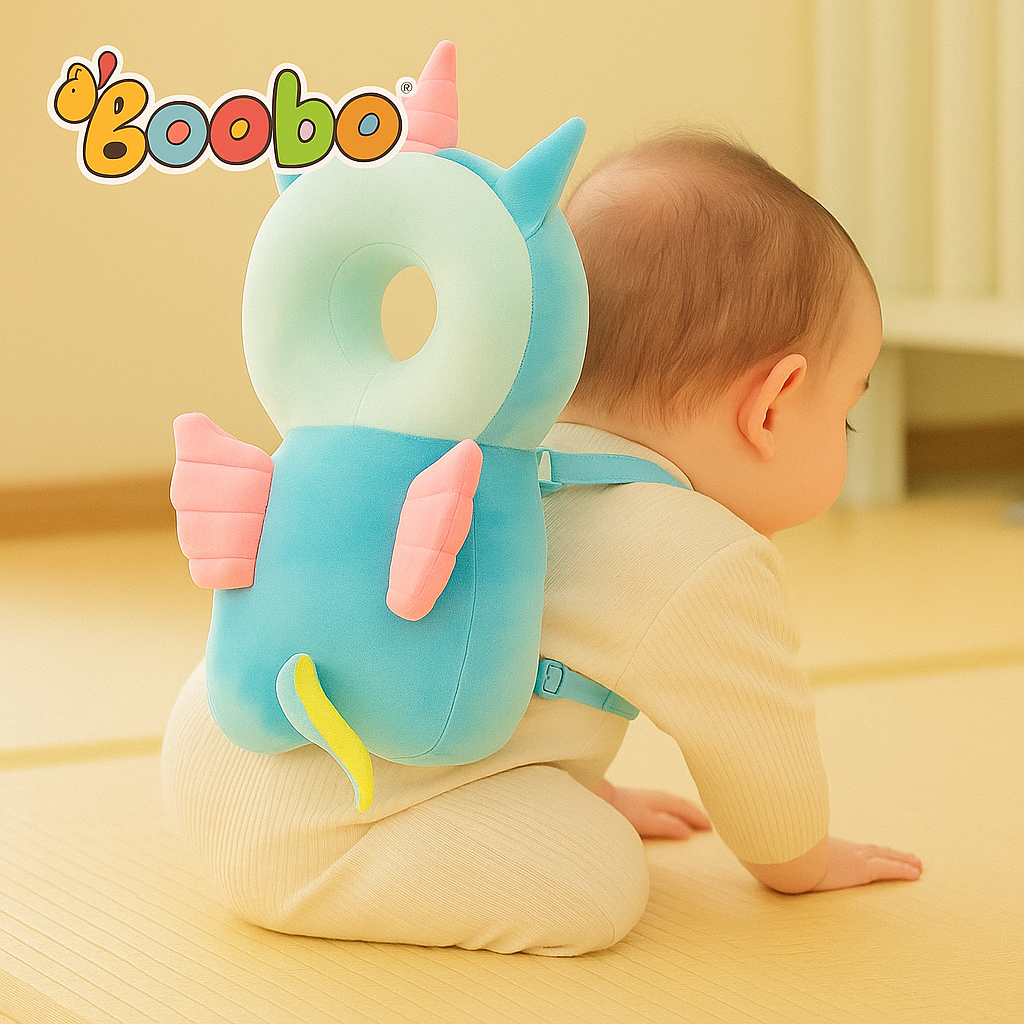 Baby Head Protector Pillow – Soft & Safe Protection for Toddlers (6M–3Y)