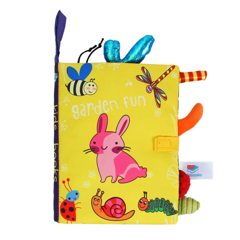 Baby Cloth Book with Tails