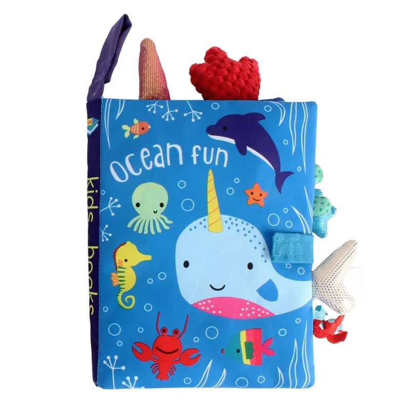 Baby Cloth Book with Tails