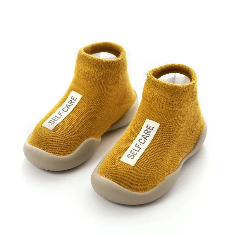Soft Rubber Sole Baby Walker Shoes