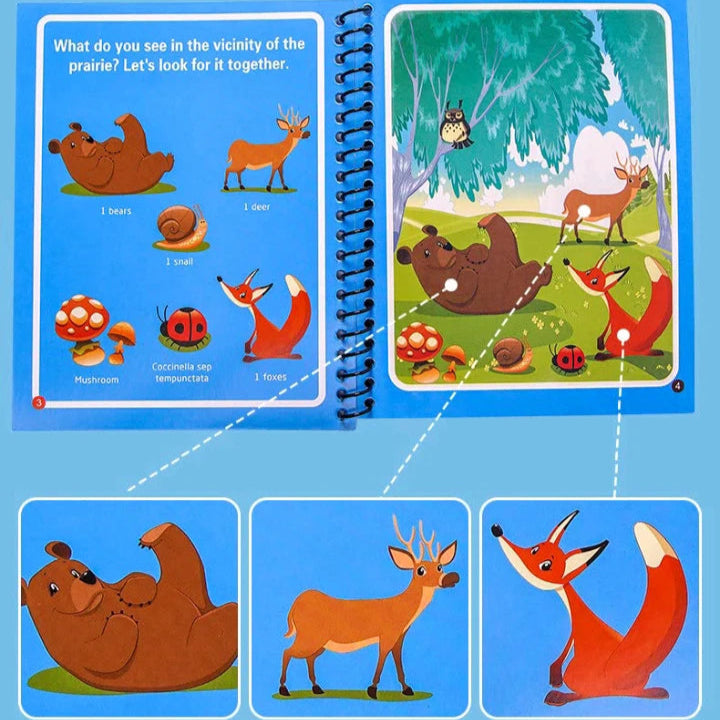 Reusable Magic Coloring Book