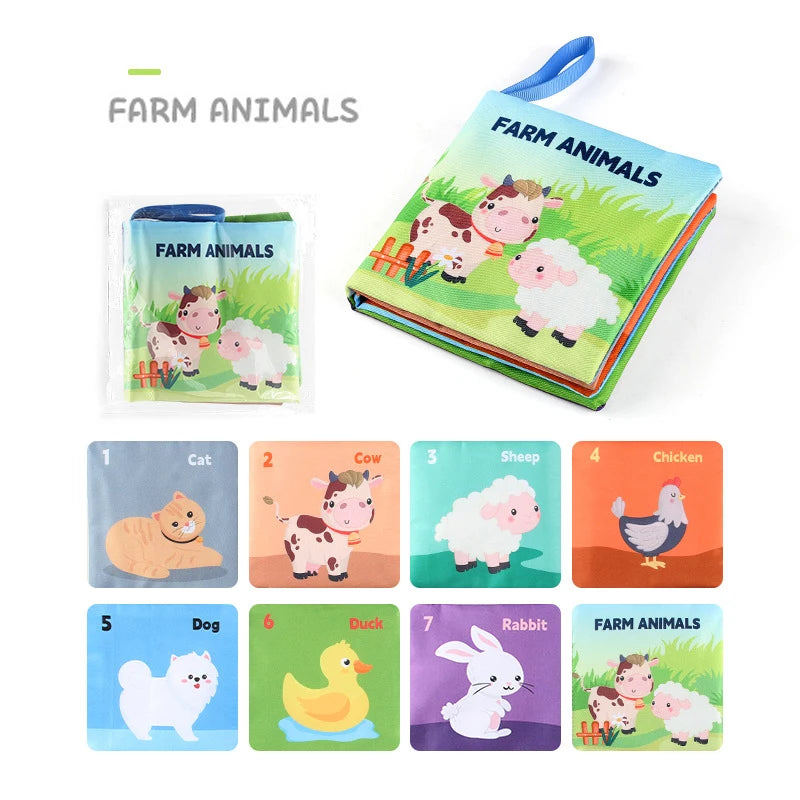 Soft cloth books for babies