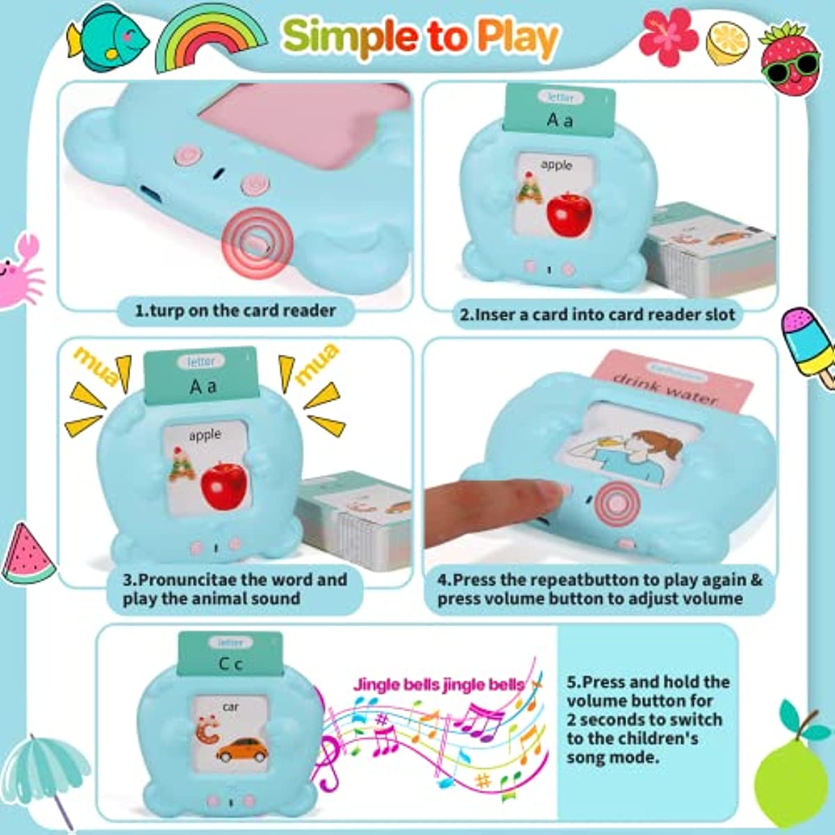 Educational Talking Flash Cards