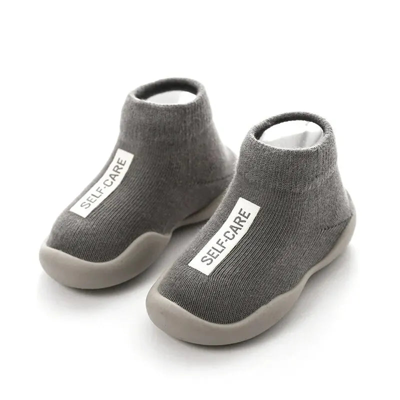 Soft Rubber Sole Baby Walker Shoes