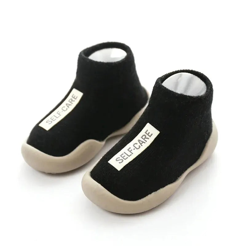 Soft Rubber Sole Baby Walker Shoes