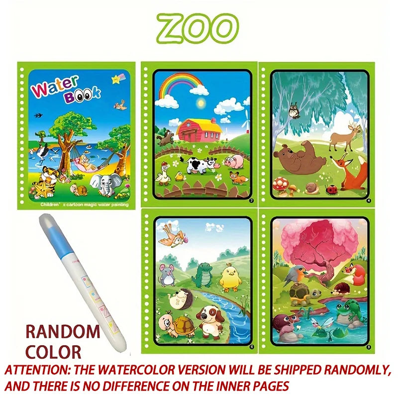 Reusable Magic Coloring Book