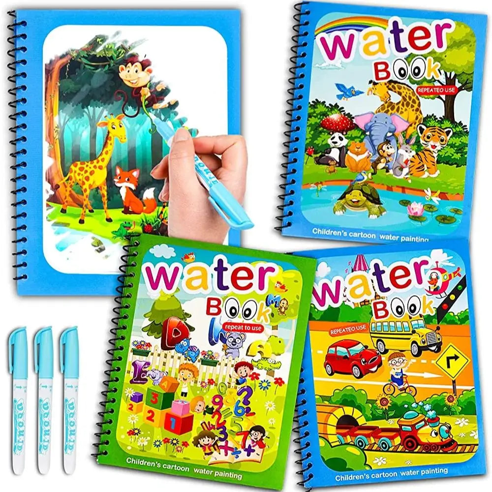 Reusable Magic Coloring Book
