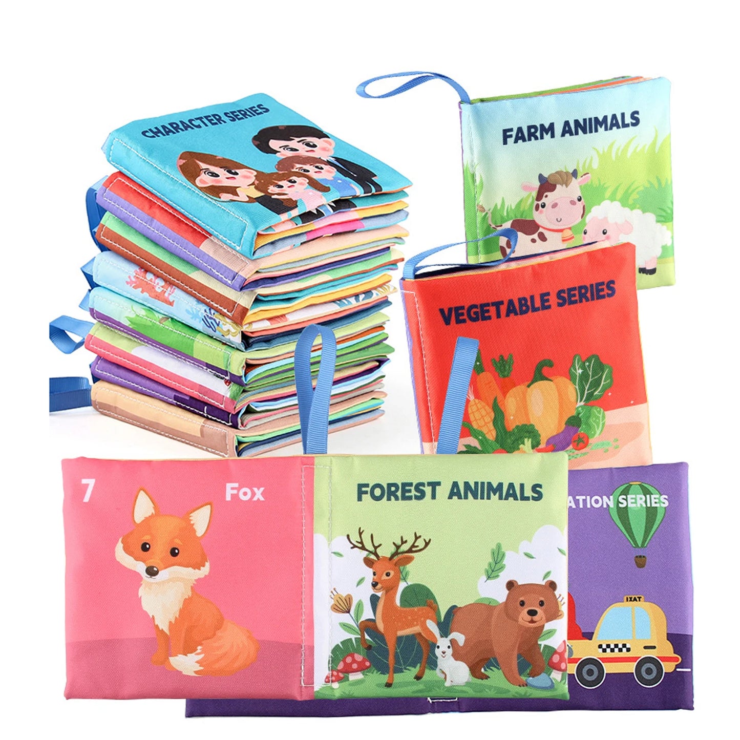 Soft cloth books for babies