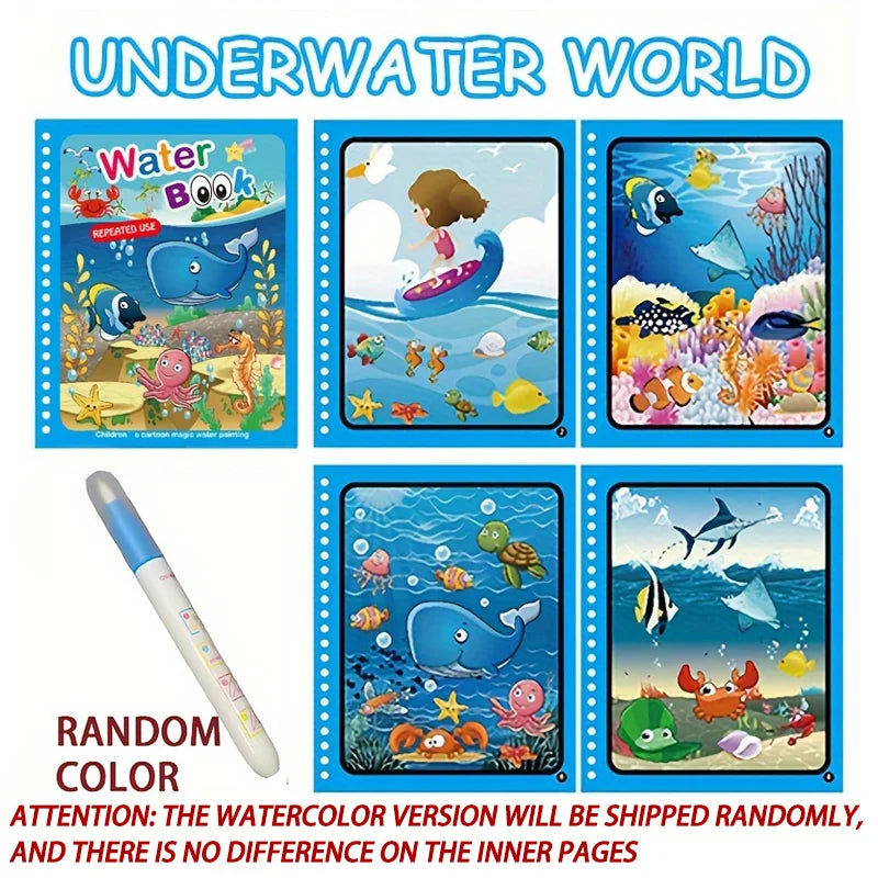 Reusable Magic Coloring Book