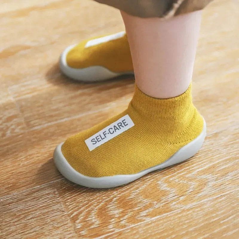 Soft Rubber Sole Baby Walker Shoes