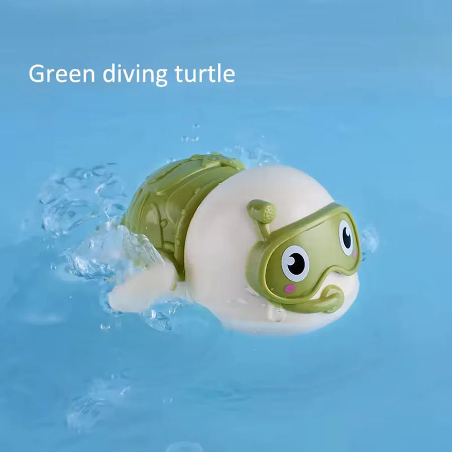 Swimming Turtle Bath Toys for Kids – 3 Pack