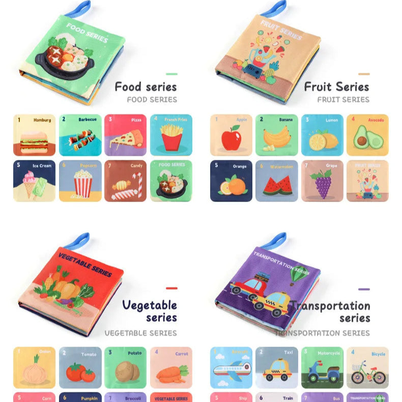 Soft cloth books for babies