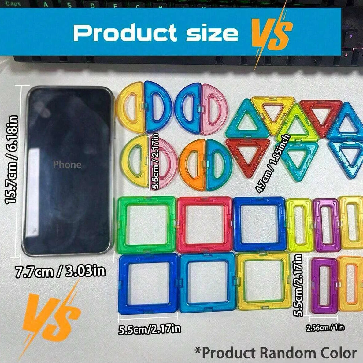 Magnetic STEM Blocks for Kids – Creative Learning Toy