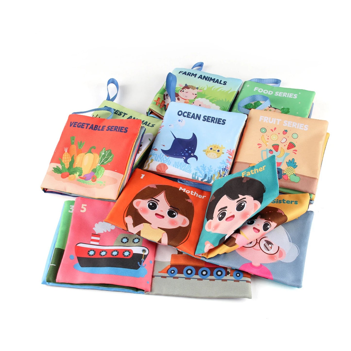 Soft cloth books for babies