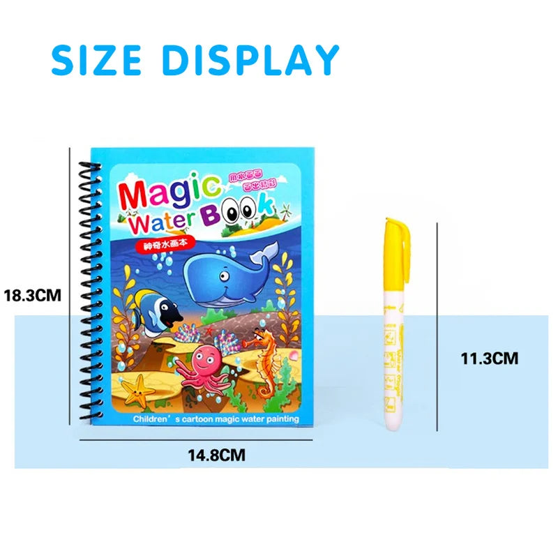 Reusable Magic Coloring Book