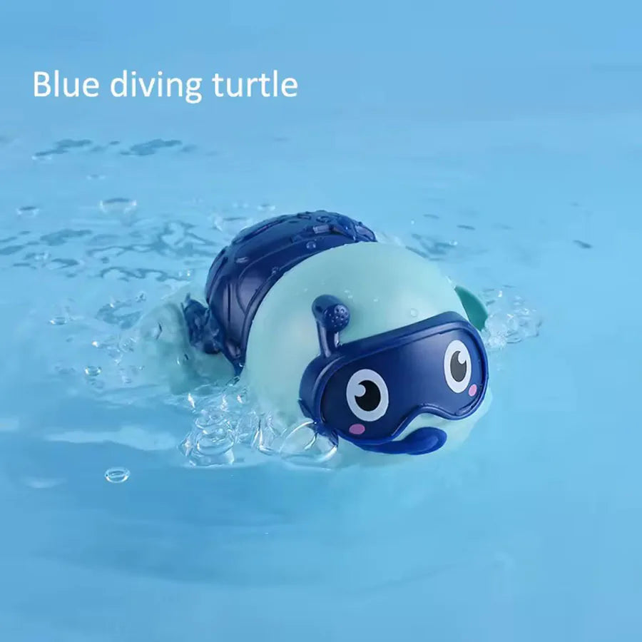 Swimming Turtle Bath Toys for Kids – 3 Pack