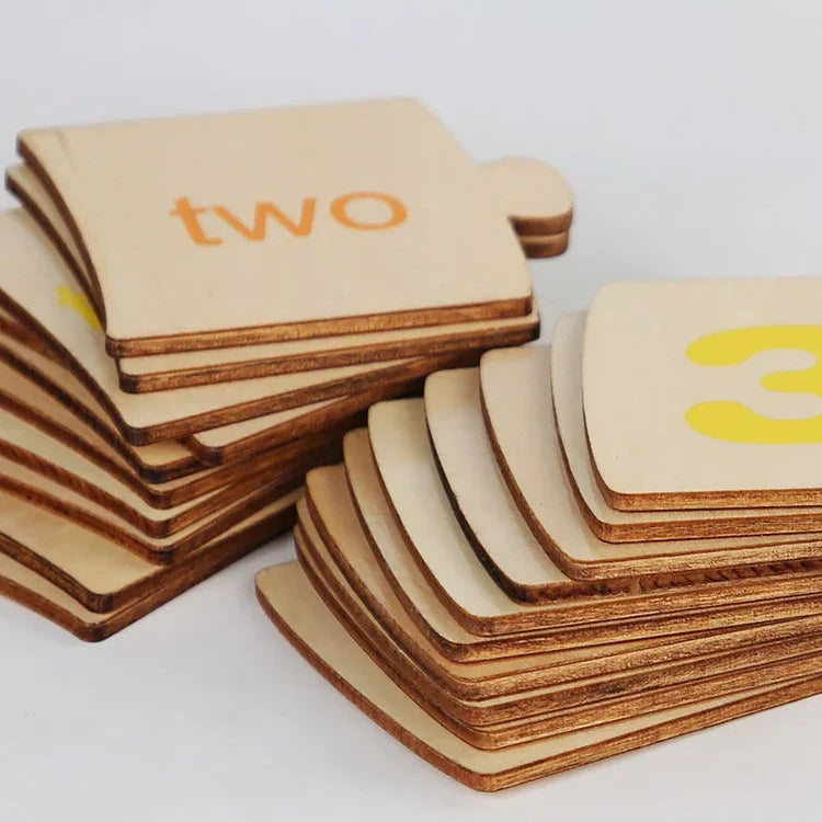 Wooden Math Puzzle for Toddlers