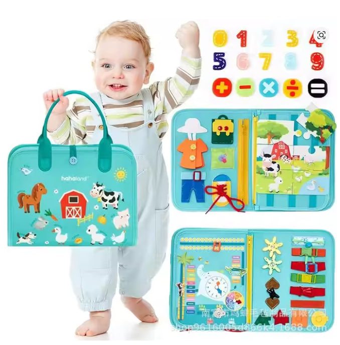 Montessori Sensory Busy Board
