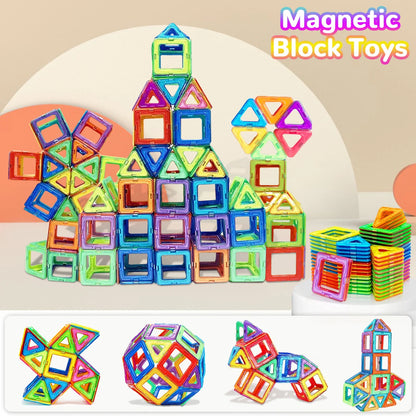 Magnetic STEM Blocks for Kids – Creative Learning Toy