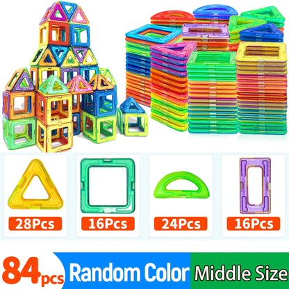 Magnetic STEM Blocks for Kids – Creative Learning Toy