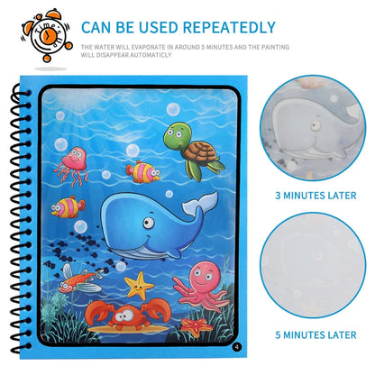 Reusable Magic Coloring Book