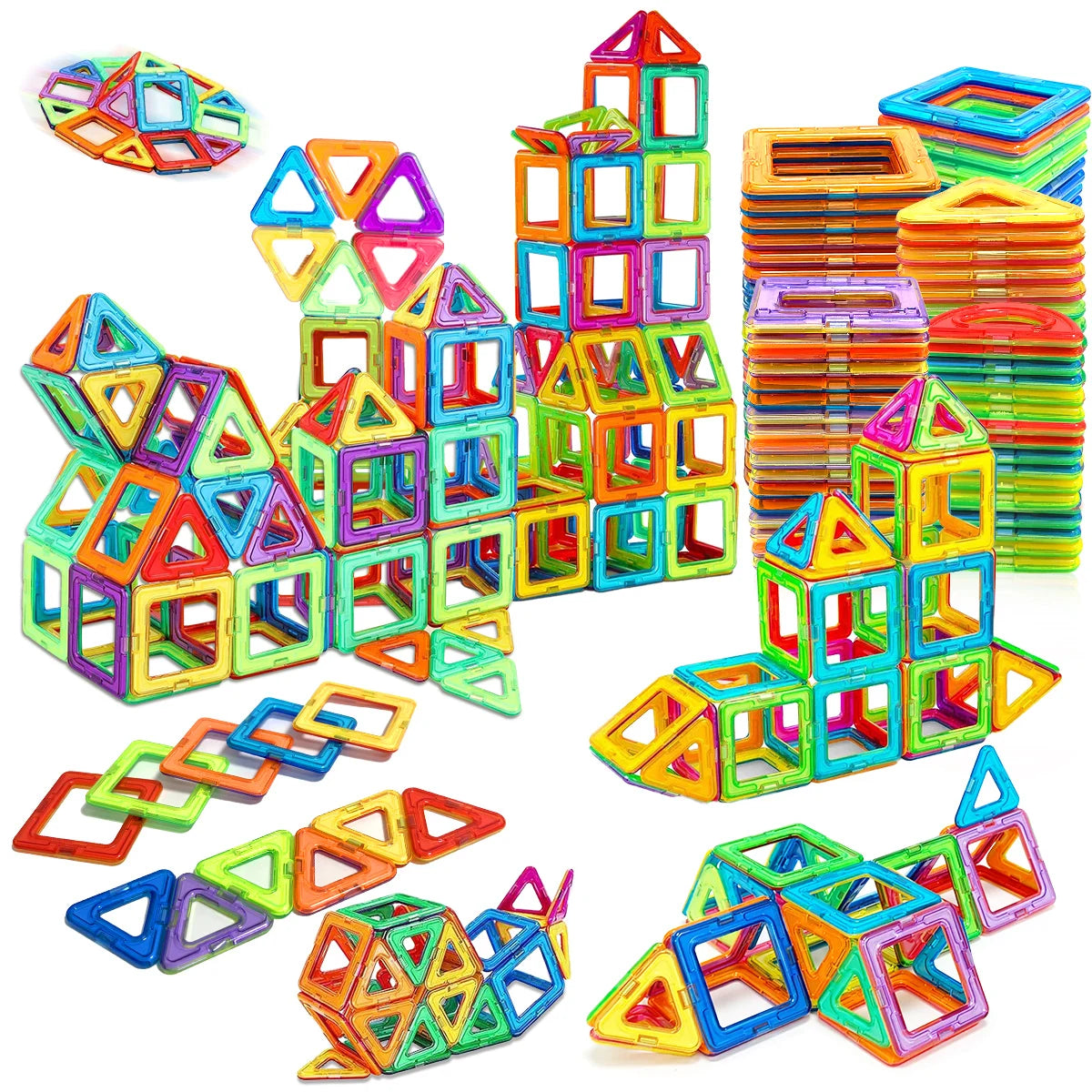 Magnetic STEM Blocks for Kids – Creative Learning Toy