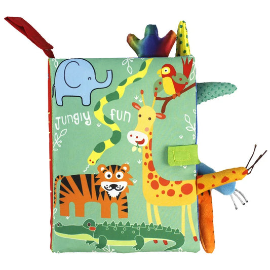 Baby Cloth Book with Tails