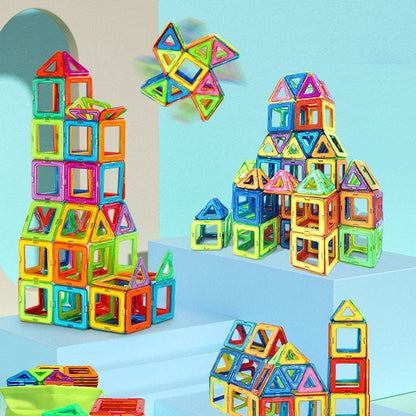 Magnetic STEM Blocks for Kids – Creative Learning Toy