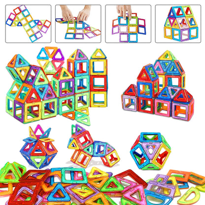 Magnetic STEM Blocks for Kids – Creative Learning Toy