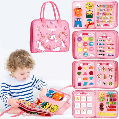 Montessori Sensory Busy Board