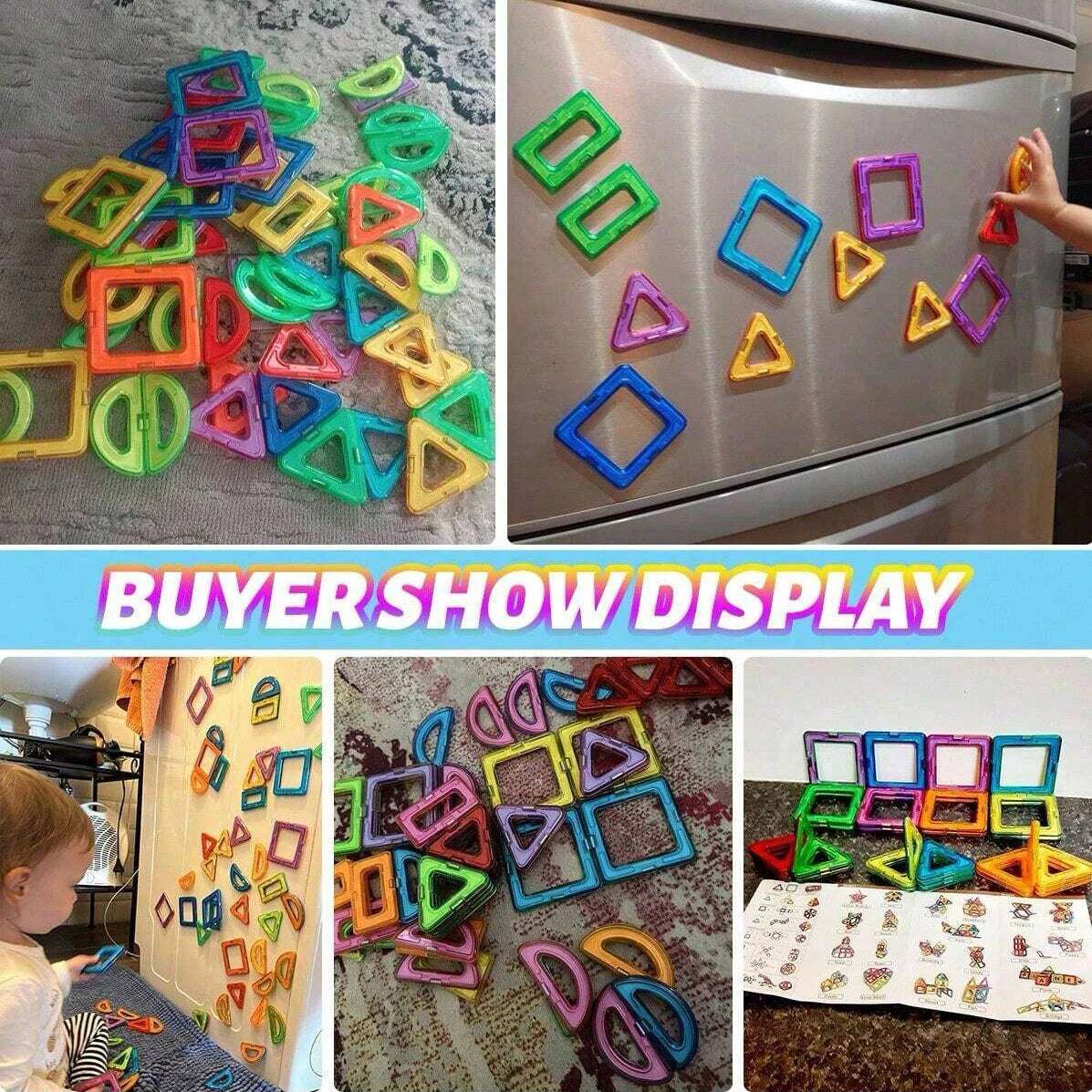 Magnetic STEM Blocks for Kids – Creative Learning Toy