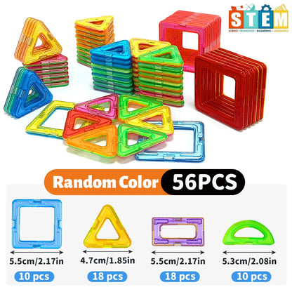 Magnetic STEM Blocks for Kids – Creative Learning Toy